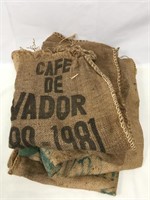 Lot of four coffee bags.