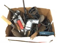 Large box of tools.
