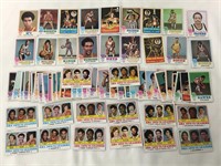 Various vintage basketball cards.