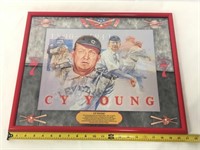 Seagram's 7 Cy Young mirror.