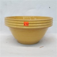 10" Yellow Stoneware Bowl