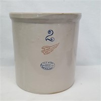 2 Gal. Red Wing Crock ( Small Wing )