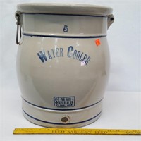 5 Gal. Stoneware Water Cooler w/ St.Paul MN Ad.