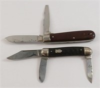 (1) 3 Bladed Imperial Jack Knife, (1) 2 Bladed