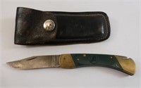 Folding Knife Made by Coyote U.S.A. Used 3"