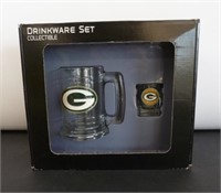 Green Bay Packers Collectible Drinkware Set