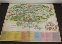 1960s Disneyland Map