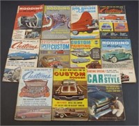 (10) 1950s & 60s Custom Mags