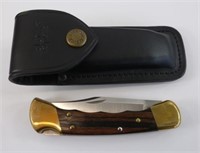 New Buck Knife Model 110 in Case