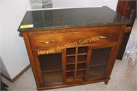 Marble Top Wine Cabinet