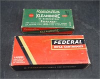 2 Box Remington & Federal 35 Cal 200 Grain Bullets
