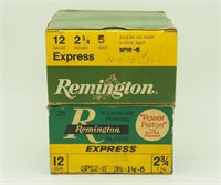2 Boxes Remington Express 12 Ga Shotgun Shells