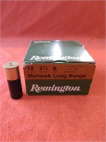 Box of Remington Mohawk long-range 12-gauge 2 and