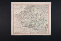 10 engravings, mostly maps: Britain, Europe.