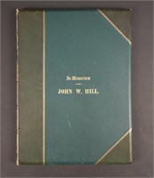 John William Hill: An Artist’s Memorial. 1888.