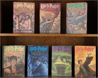 7 Titles: Harry Potter series, incl 4 first prtgs.