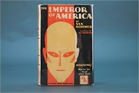 Sax Rohmer. The Emperor Of America. 1st ed., in dj