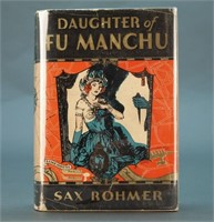 Sax Rohmer. Daughter Of Fu Manchu. 1931, in dj.