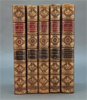 The Works Of Samuel Johnson, LL.D. 5 Vols. 1792.