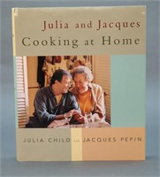 2 books signed by Julia Child.