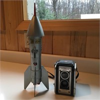 Rockwood PA Bank Advertising Rocket, Kodak Camera