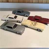 Vintage "New Car" Model Cars