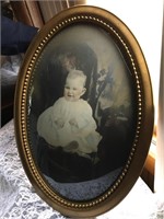 Antique Framed Portrait