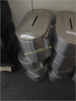 (4) Metal Toilet Paper Dispensers