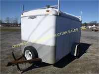 1998 TIMBERWOLF 10'X6' T/A ENCLOSED TRAILER