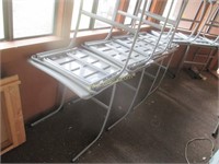 (8) Metal and Plastic Student Desks