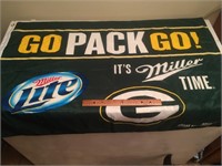 Green Bay Packers Miller Lite Flag