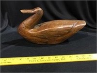 Wooden Duck Carving
