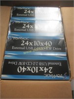 (4) I/O Magic External USB 2.0 CD-RW Drive