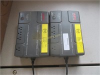 (2) APC ES550 Back-UPS