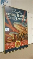 Framed poster Presenting The Nation's Mightiest