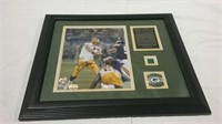 Framed Brett Favre limited edition photo and