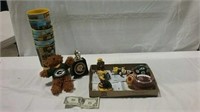 2 boxes  Green Bay Packers collectibles from