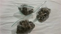 3 approximately 2 lb each bags of mixed dates