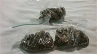 3 approximately 2 lb each bags of mixed dates