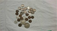 Various coins - nickels- various years 1942
