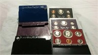1975, 1983 and 1985 US mint  proof sets
