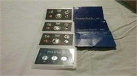 2 -1968 and  1-1969 US mint proof sets
