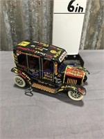Old Jalopy tin wind-up toy