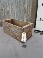 Crane Co. Chicago wood box