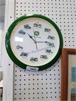 John Deere clock