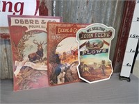 John Deere posters, set of 3