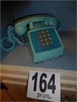 Vintage blue phone
