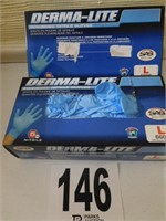 2 boxes size large gloves