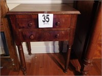17x22x29 2 drawer table