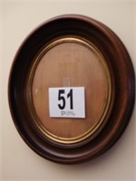 14x16 oval wood frame
